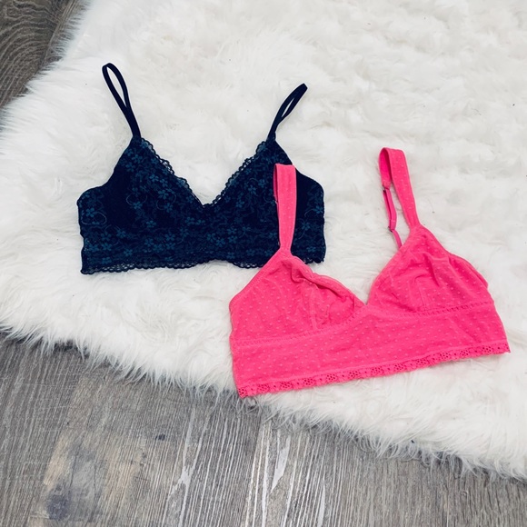 Gilly Hicks Other - Set of (2) Lace Bralettes